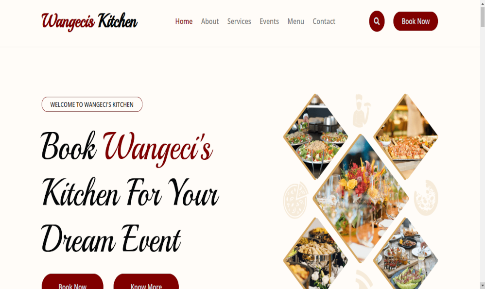 Wangeci's Kitchen project