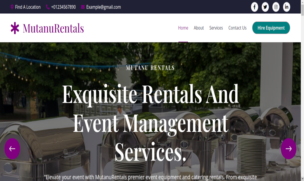 MutanuRentals project